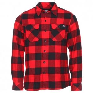 Chemise à carreaux Sacramento Dickies rouge et noire - 34€30 au lieu de 49€